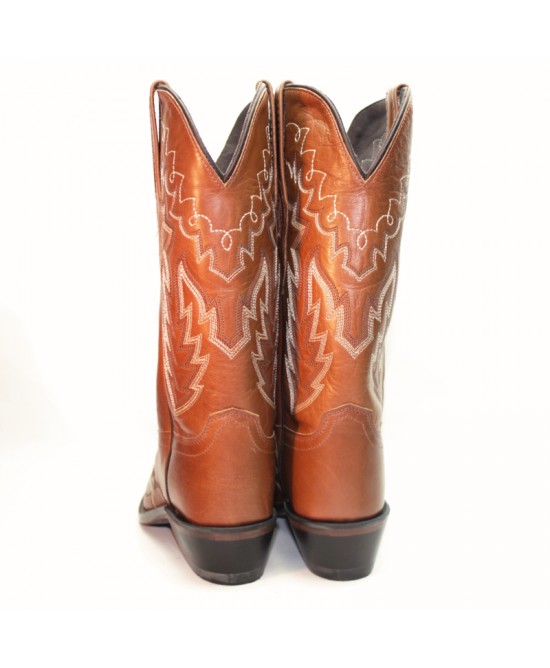 Orange cowboy boots on sale